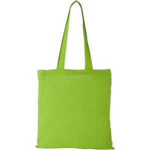 Peru 180 g/m2 cotton tote bag 7L, Lime green (cotton bag)