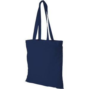 Peru 180 g/m2 cotton tote bag, Navy (cotton bag)