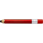Plastic ballpen in the shape of a pencil., red (5307-08)