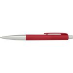 Plastic ballpen with blue ink., red (6638-08)