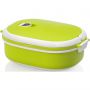 Spiga 750 ml microwave safe lunch box, Lime,White