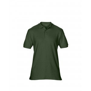 PREMIUM COTTON(r) ADULT DOUBLE PIQU POLO, Forest Green (Polo shirt, 90-100% cotton)