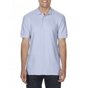 PREMIUM COTTON(r) ADULT DOUBLE PIQU POLO, Light Blue (Polo shirt, 90-100% cotton)