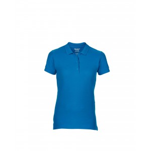 PREMIUM COTTON(r) LADIES' DOUBLE PIQU POLO, Sapphire (Polo shirt, 90-100% cotton)