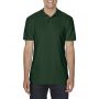 SOFTSTYLE(r) ADULT DOUBLE PIQU POLO, Forest Green