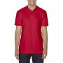 SOFTSTYLE(r) ADULT DOUBLE PIQU POLO, Red