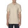 SOFTSTYLE(r) ADULT DOUBLE PIQU POLO, Sand