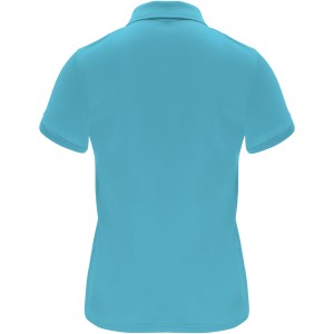 Monzha short sleeve women's sports polo, Turquois (Polo short, mixed fiber, synthetic)