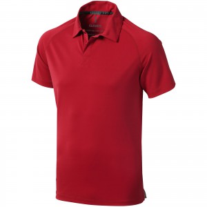 Ottawa short sleeve men's cool fit polo, Red (Polo short, mixed fiber, synthetic)