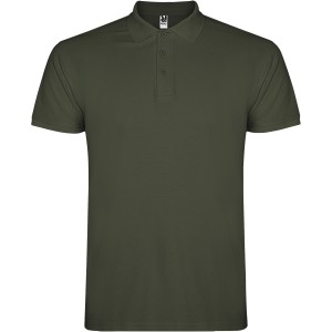 Star short sleeve men's polo, Venture Green (Polo short, mixed fiber, synthetic)