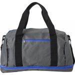 Polyester (600D) sports bag, blue (444613-05)