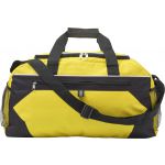 Polyester (600D) sports bag Daphne, yellow (7656-06)