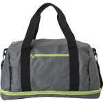 Polyester (600D) sports bag, green (444613-04)