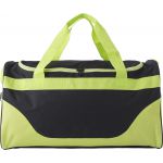 Polyester (600D) sports bag, Lime (9246-19)