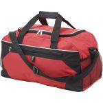 Polyester (600D) sports/travel bag, red (7656-08)