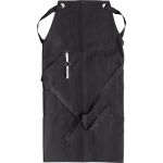 Polyester and cotton apron Liana, black (668059-01)