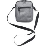 Polyester shoulder bag Caden, grey (709506-03)