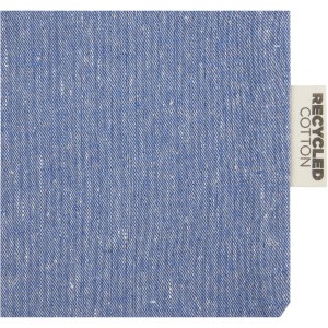 Pheebs 150 g/m2 GRS recycled cotton gift bag medium 1.5L, Heather blue (Backpacks)