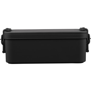 PP two-layer lunchbox Siena, black