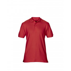 PREMIUM COTTON(r) ADULT DOUBLE PIQU POLO, Red (Polo shirt, 90-100% cotton)