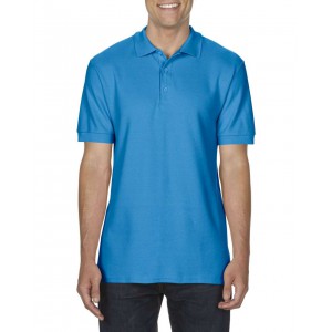 PREMIUM COTTON(r) ADULT DOUBLE PIQU POLO, Sapphire (Polo shirt, 90-100% cotton)