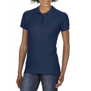 PREMIUM COTTON(r) LADIES' DOUBLE PIQU POLO, Navy (Polo shirt, 90-100% cotton)