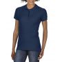 PREMIUM COTTON(r) LADIES' DOUBLE PIQU POLO, Navy