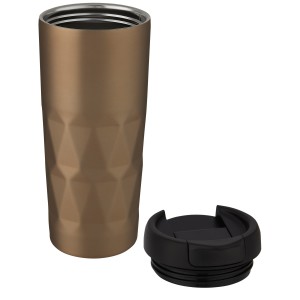 Prism 450 ml copper vacuum insulated tumbler, Copper (Glasses)