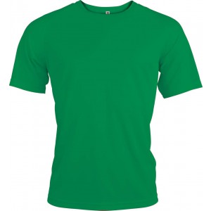 MEN'S SHORT-SLEEVED SPORTS T-SHIRT, Kelly Green