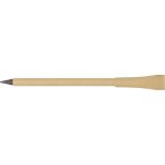 Recycled paper pencil Nicolina, brown (736877-11)