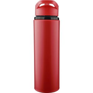 Recycled stainless steel drinking bottle (500 ml) Zeno, red