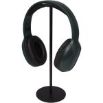 Rise aluminium headphones stand, Solid black, 27 x 9 x 9 cm (12424490)