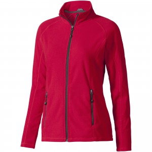 Rixford ladies Polyfleece full Zip, Red (Polar pullovers)