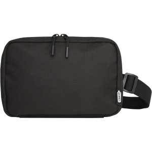 Roam GRS recycled modular toiletry bag, Solid black (Backpacks)