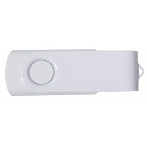 Rotate Metallic USB, white, 4GB
