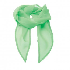 'COLOURS COLLECTION' PLAIN CHIFFON SCARF, Apple (Scarf)