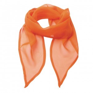 'COLOURS COLLECTION' PLAIN CHIFFON SCARF, Terracotta (Scarf)