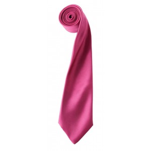 'COLOURS COLLECTION' SATIN TIE, Hot Pink (Scarf)