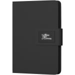 SCX.design O16 A5 light-up notebook powerbank, Solid black (2PX01190)