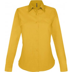 JESSICA > LADIES' LONG-SLEEVED SHIRT, Yellow (shirt)