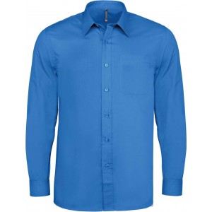 JOFREY > LONG-SLEEVED SHIRT, Light Royal Blue (shirt)