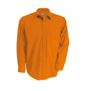 JOFREY > LONG-SLEEVED SHIRT, Orange (shirt)