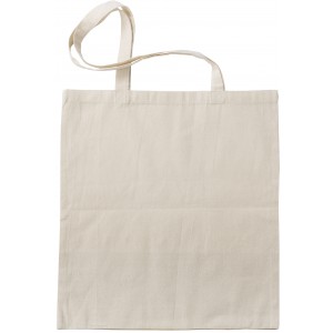 Cotton (160 g/m2) shopping bag Kyler, khaki (Shopping bags)