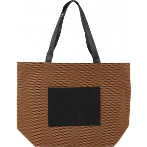 Nonwoven shopping bag, orange (Shopping bags)