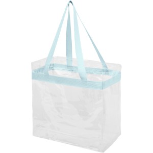 Hampton transparent tote bag, Powder Blue, Transparent clear (Shoulder bags)