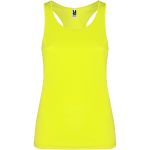 Shura women's sports vest, Fluor Yellow (R03491C)