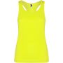 Shura women's sports vest, Fluor Yellow