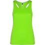 Shura women's sports vest, Lime