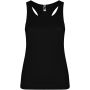 Shura women's sports vest, Solid black