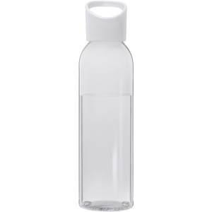 Sky 650 ml recycled plastic water bottle, White (Sport bottles)